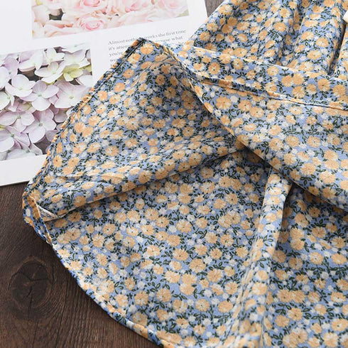 Summer Girl's Doll Neck Dress Princess Dress